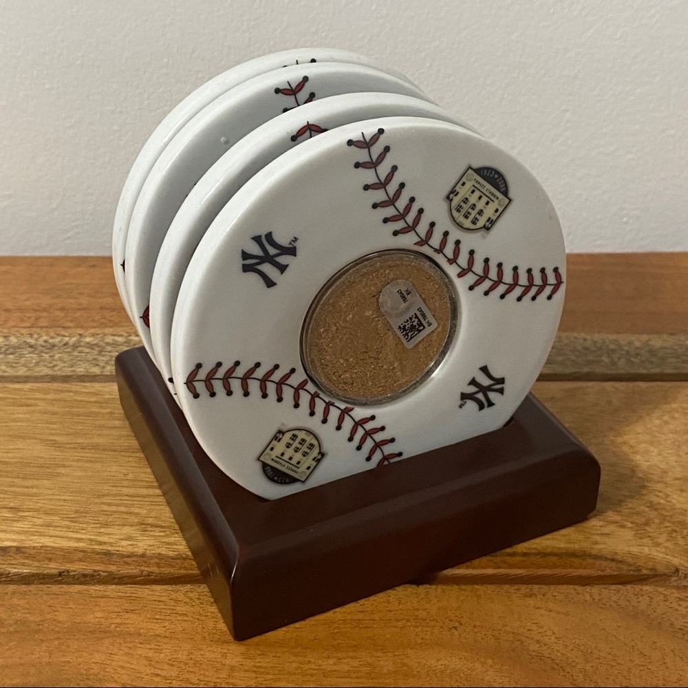 New York Yankees Game-Used Dirt Coasters